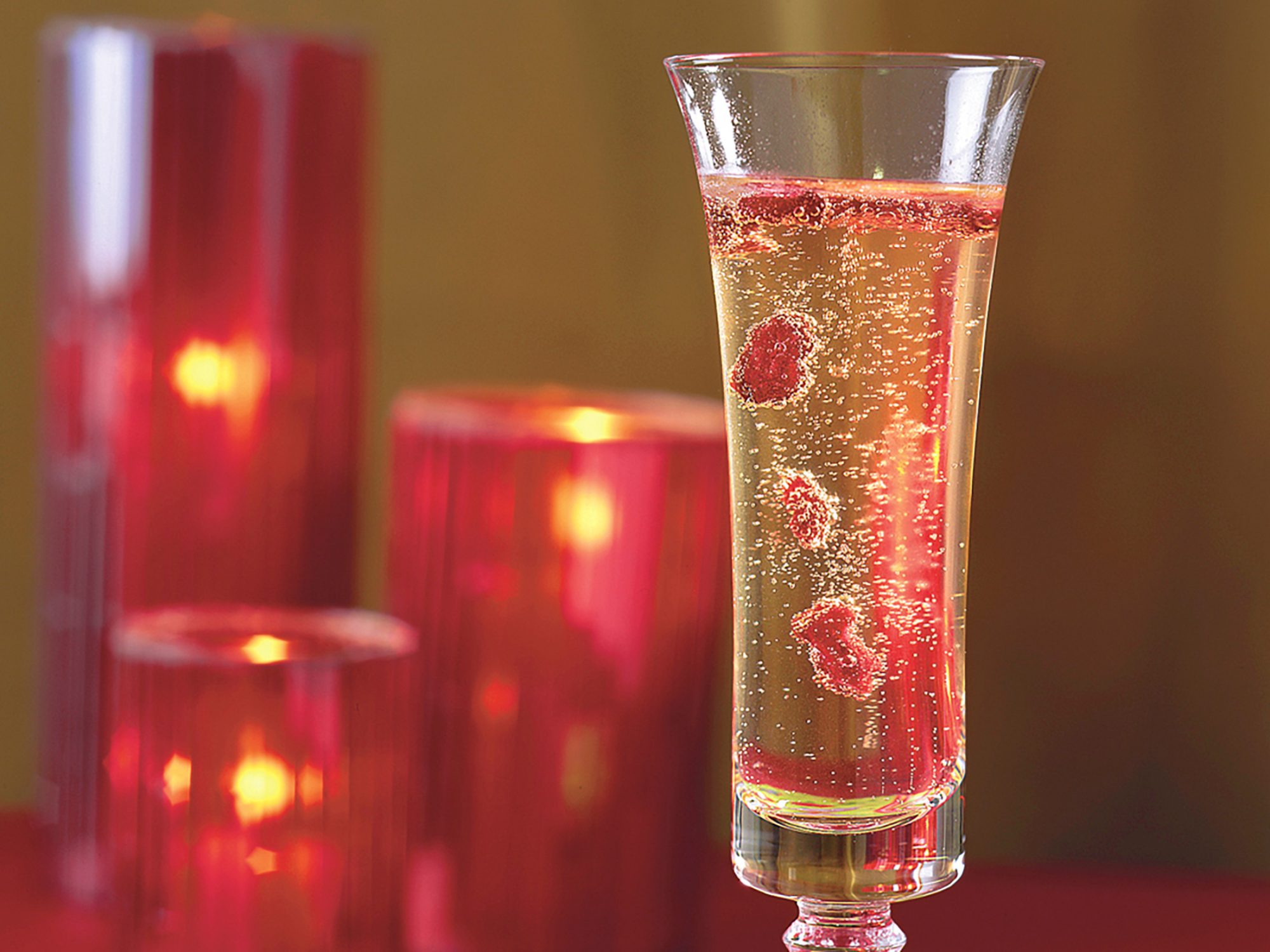 Champagne and Cranberries