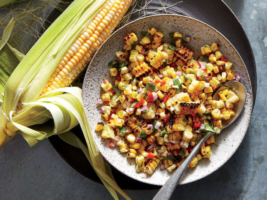 ck-Grilled Corn Salsa